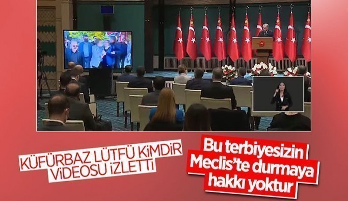 Cumhurbaşkanı Erdoğan: Lütfü Türkkan ihraç edilmeli