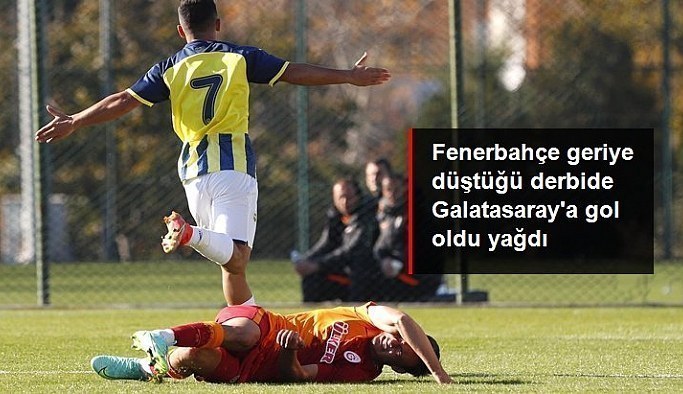 Fenerbahçe geriye düştüğü derbide Galatasaray'a gol oldu yağdı