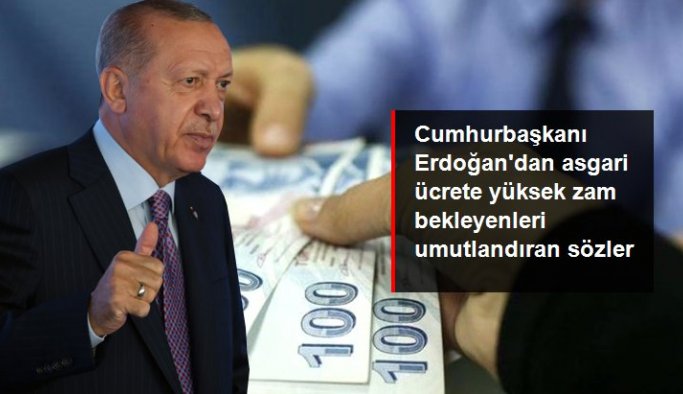 Son Dakika! Cumhurbaşkanı Erdoğan'dan asgari ücret mesajı: Dar gelirlilerin üzerindeki yükü hafifleteceğiz