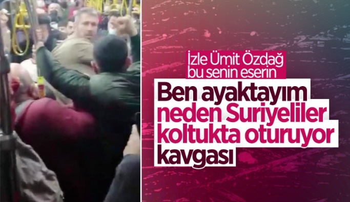 Çekmeköy'deki İETT'de yabancı uyruklu çocuklar oturdukları yerden kaldırıldı