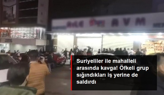 Esenyurt'ta mahalleli ile Suriyeli grup arasında kavga çıktı! Sığındıkları dükkana da saldırdılar