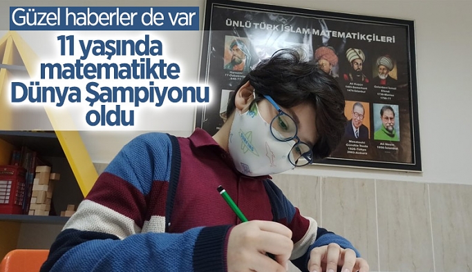 Osmaniyeli öğrenci, Caribou Matematik Yarışması'nda dünya şampiyonu oldu