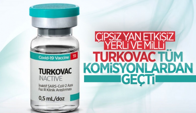 Yerli aşı TURKOVAC, tüm komisyonlardan geçti