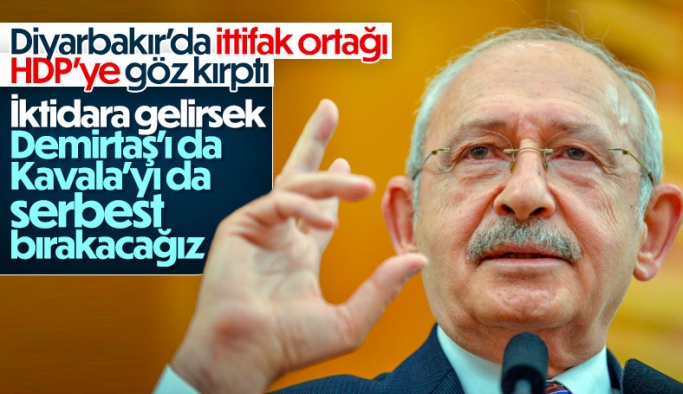 Kemal Kılıçdaroğlu: İktidara gelirsek Demirtaş ile Kavala serbest kalacak