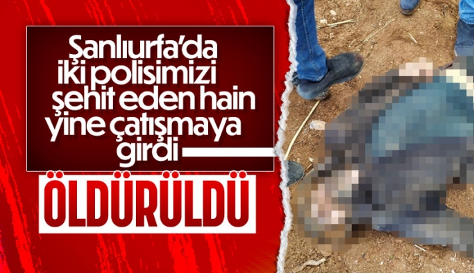 Şanlıurfa'da polisleri şehit eden saldırgan ölü ele geçirildi