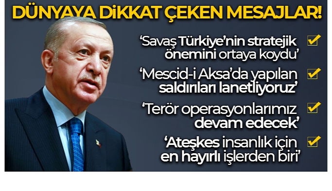 Cumhurbaşkanı Erdoğan: 'Sivillerin hedef alınması çabalarımıza gölge düşürdü'