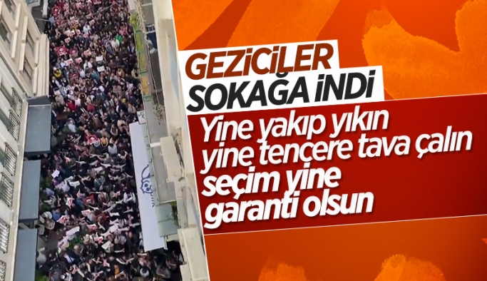 Gezi Parkı davası kararının ardından eylem yaptılar