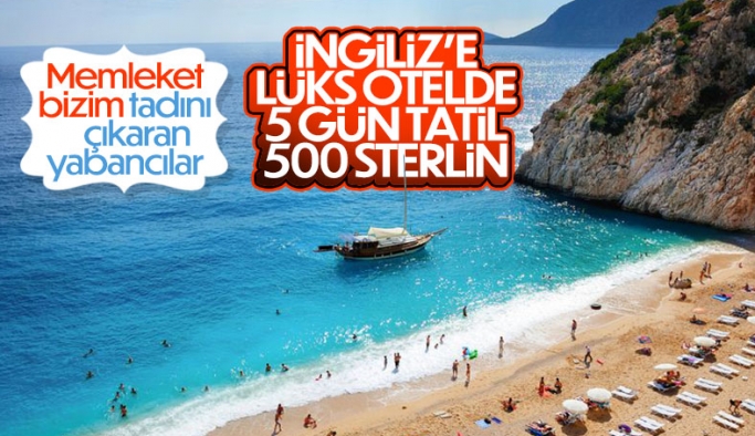 İngiliz turistler için Türkiye'de tatilin maliyeti hesaplandı