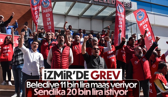 İzmir'deki Çiğli Belediyesi'nde grev kararı