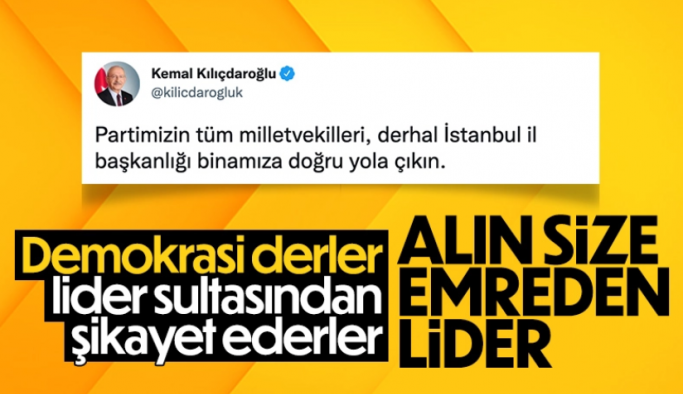 Kemal Kılıçdaroğlu'nun talimatındaki kaba üslup