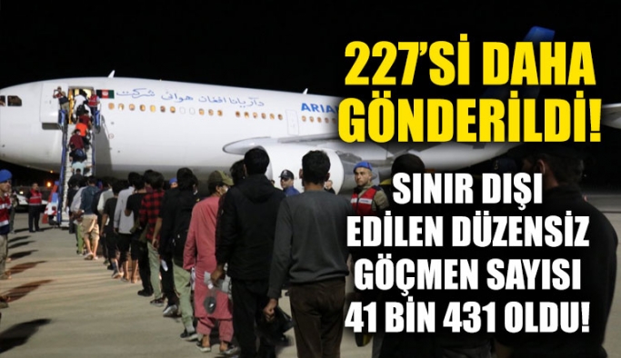 Malatya'dan 227 düzensiz göçmen sınır dışı edildi!