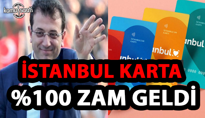 İstanbulkart'a yüzde 100 zam geldi!, İstanbulda yaşayan vatandaşlardan zamlara tepki