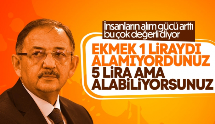 AK Partili Mehmet Özhaseki'den enflasyon karşılaştırması