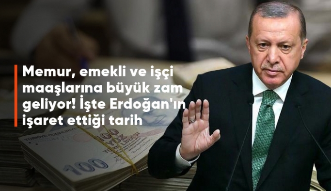 Erdoğan, MYK'da bizzat gündeme getirdi! Yılbaşında memur, emekli ve işçilerin maaşlarına büyük zam geliyor