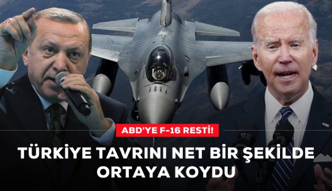 Türkiye'den ABD'ye F-16 resti: Bizi kısıtlayan anlaşmaya imza atmayız