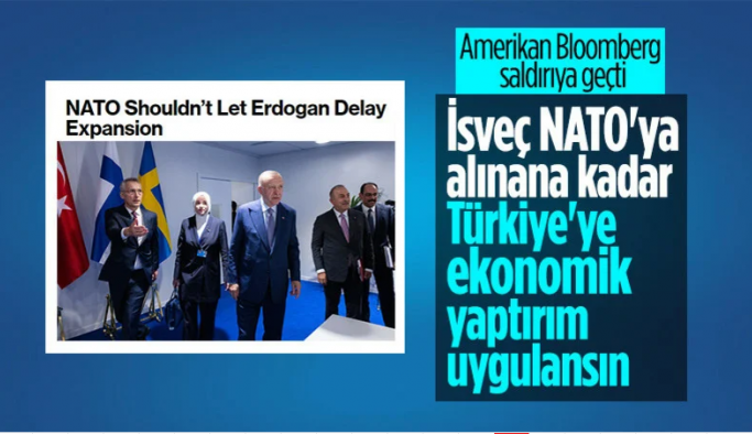 Bloomberg: NATO ülkeleri, Erdoğan'a baskı yapmalı
