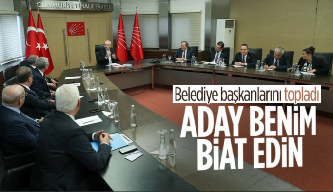 Kemal Kılıçdaroğlu, CHP’li başkanlarla bir araya geldi