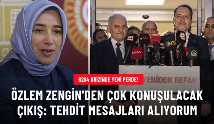 "6284 sayılı kanun kırmızı çizgimizdir" diyen AK Partili Özlem Zengin isyan etti: Tehdit telefonları alıyorum