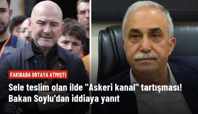 Bakan Soylu'dan İYİ Partili Fakıbaba'nın "Askeri kanal" iddiasına yanıt: Vatandaşa yalan söylemekle meşguller