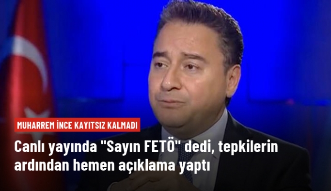 Babacan canlı yayında "Sayın FETÖ" dedi, tepkilerin ardından açıklama yaptı: Dil sürçmesi