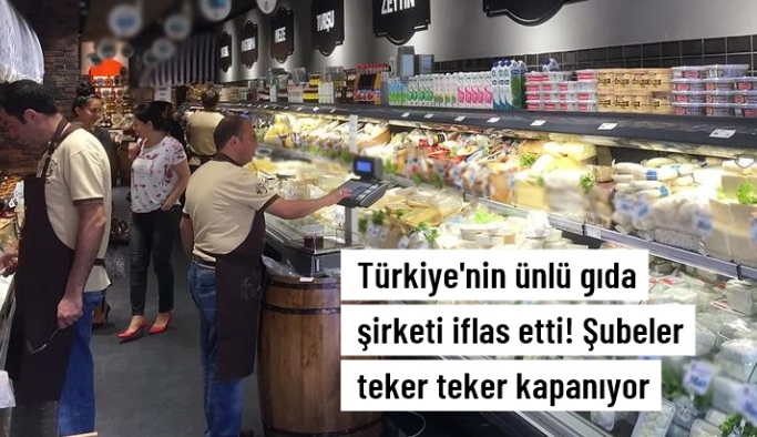 Türkiye'nin ünlü gıda firması Mandıracı Amca iflas etti