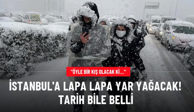 10-11 Ocak tarihlerinde İstanbul'daYogun  kar yağışı bekleniyor