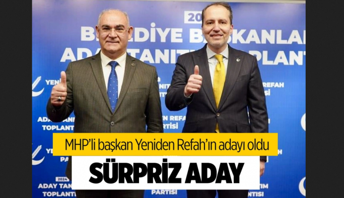 Yeniden Refah 74 adayını açıkladı MHP’li Belediye Başkanı, Yeniden Refah Partisi’nden aday oldu