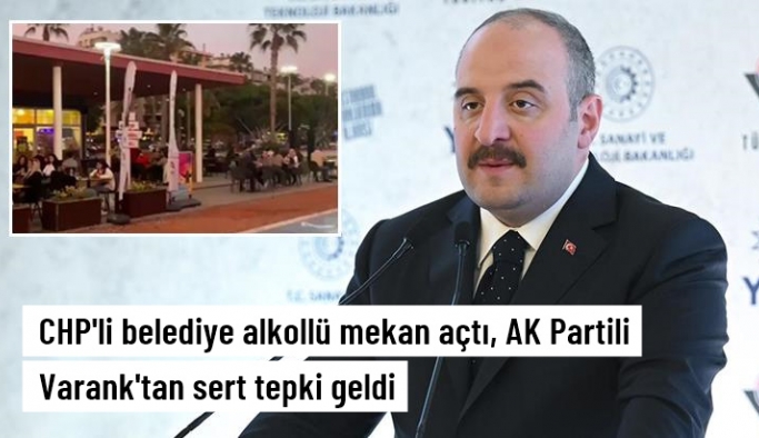 CHP'li belediye sahilde alkollü mekan açtı, AK Partili Varank tepki gösterdi: Anayasamıza aykırı değil mi?