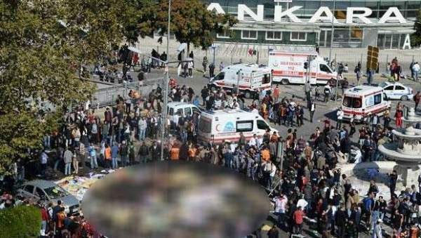 Ankara patlamasında ölü sayısı 102'ye yükseldi