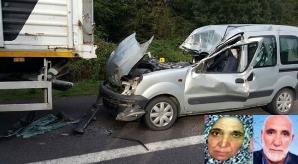Düzce TEM otoyolunda feci trafik kazası: 2 ölü