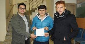 Lise öğrencilerinden Bayırbucak Türkmenlerine yardım