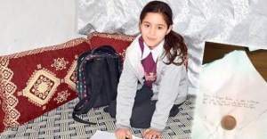 1 liralık yardımı ile Türkiye'yi ağlatan kız