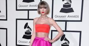 2016 Grammy'ye damga vuran isim Taylor Swift oldu