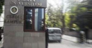 Ankara Üniversitesi'nde olay çıktı