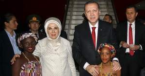 Cumhurbaşkanı Erdoğan'dan Gana ziyareti