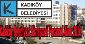 Kadıköy Belediyesi Personel Alımı 2016