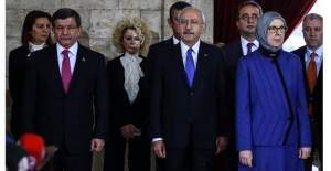 Kılıçdaroğlu, Ramazanoğlu'nun yüzüne bakamadı