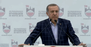Erdoğan Diyarbakır'da konuştu:  "Türkiye’de Kürt sorunu yok, terör sorunu var"