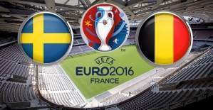 EURO 2016 İsveç Belçika maçı saat, kaçta hangi kanalda?