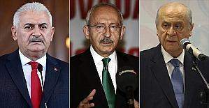 Başbakan Yıldırım, Kılıçdaroğlu ve Bahçeli ile bir araya gelecek