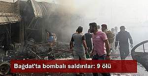 Bağdat'ta bombalı saldırılar - 9 ölü