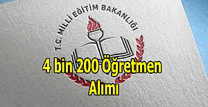 4 bin 200 Türkçe öğretmen alımı yapılacak