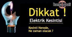 Ankara dahil 7 ilde elektrik kesintisi