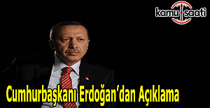 Cumhurbaşkanı Erdoğan: "Bu olayın ve müsebbibi canilerin peşini asla bırakmayacağız"