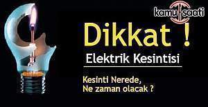 7 Ocak günü İstanbul'un 9 ilçesinde elektrik kesintisi yaşanacak