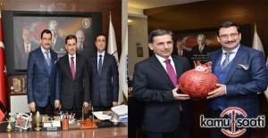 Ankara Valisi Ercan Topaca'dan Başkan Ak’a ziyaret