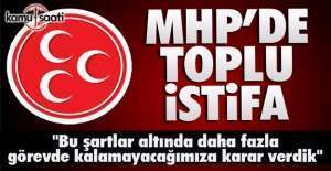 MHP Akseki ilçe yönetimi istifa etti