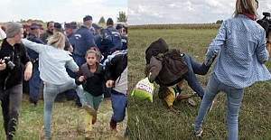 Sığınmacılara tekme atan kameramanın cezası belli oldu