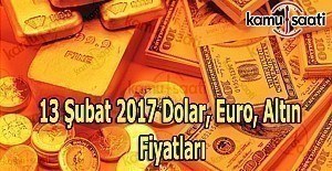 13 Şubat Dolar, Euro ve Gram Çeyrek altın fiyatları