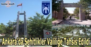 Ankara'da şehitlikler valiliğe tahsis edildi